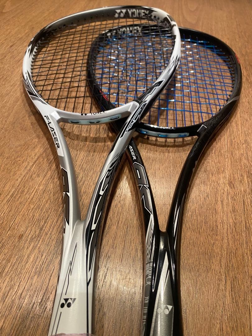 久しぶり　YONEX F-LASER 9S カスタムフィットシルバー1本