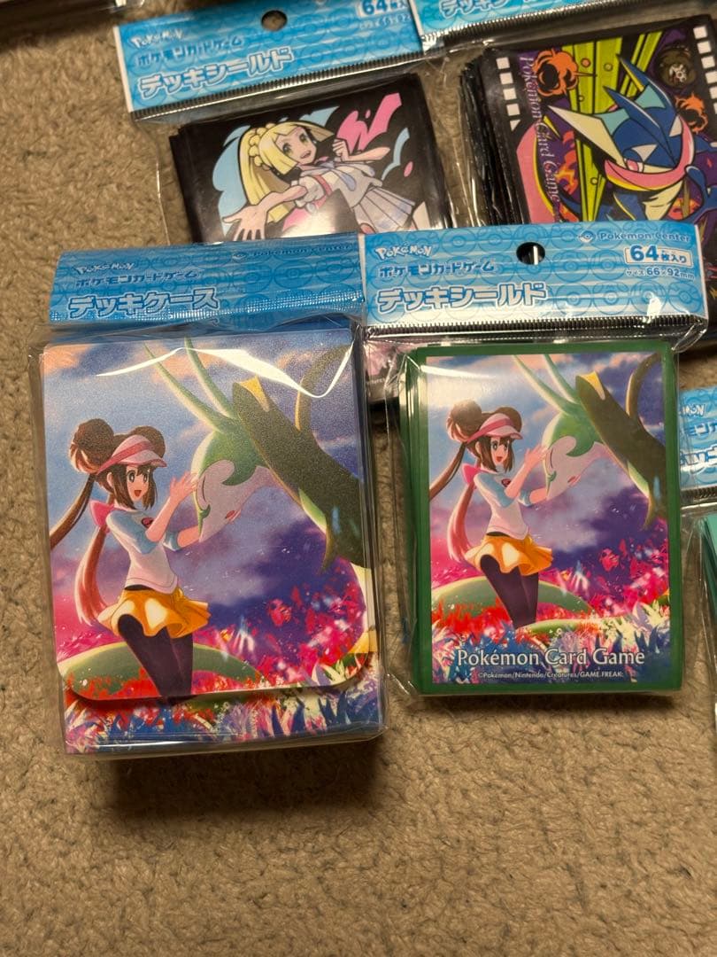 【新品未使用】ポケモンカードゲーム デッキケース デッキシールド サプライまとめ