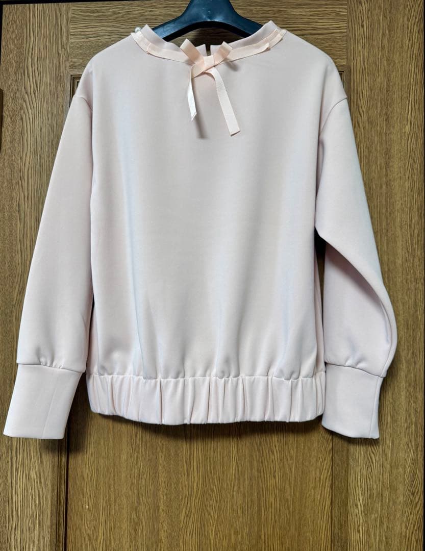 エムズグレイシー❤️リボン＆パール付き長袖カットソー