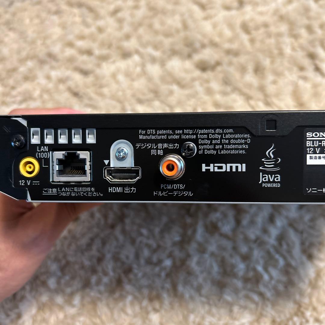 SONYブルーレイレコーダー BDP-S1500