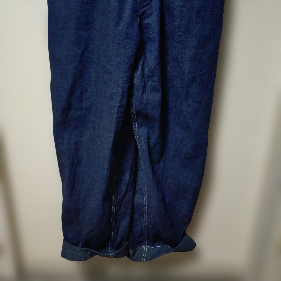 TCB Jeans ダークデニム オーバーオール 36