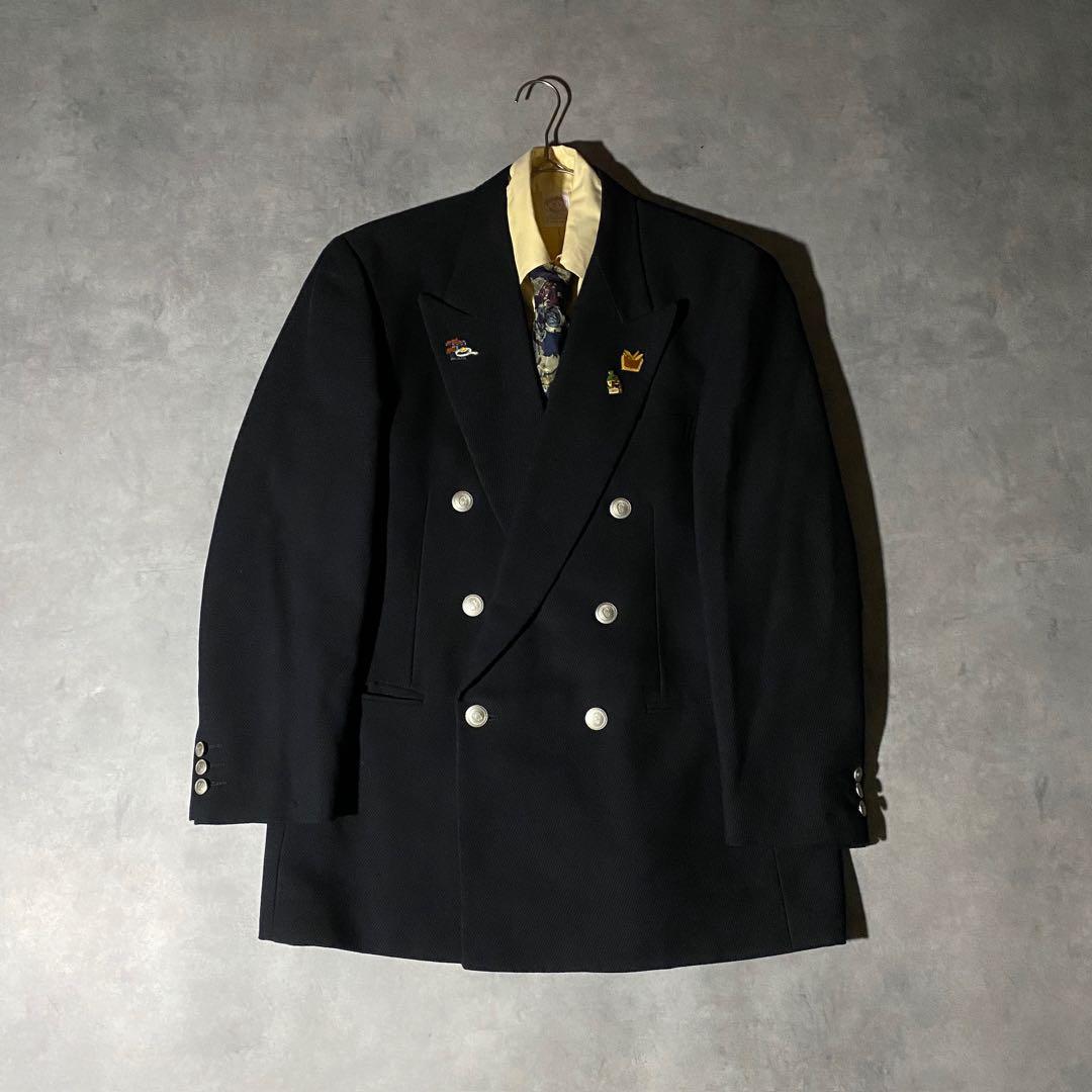 90s vintage レトロセットアップ スーツ ピンズ No.191成人式