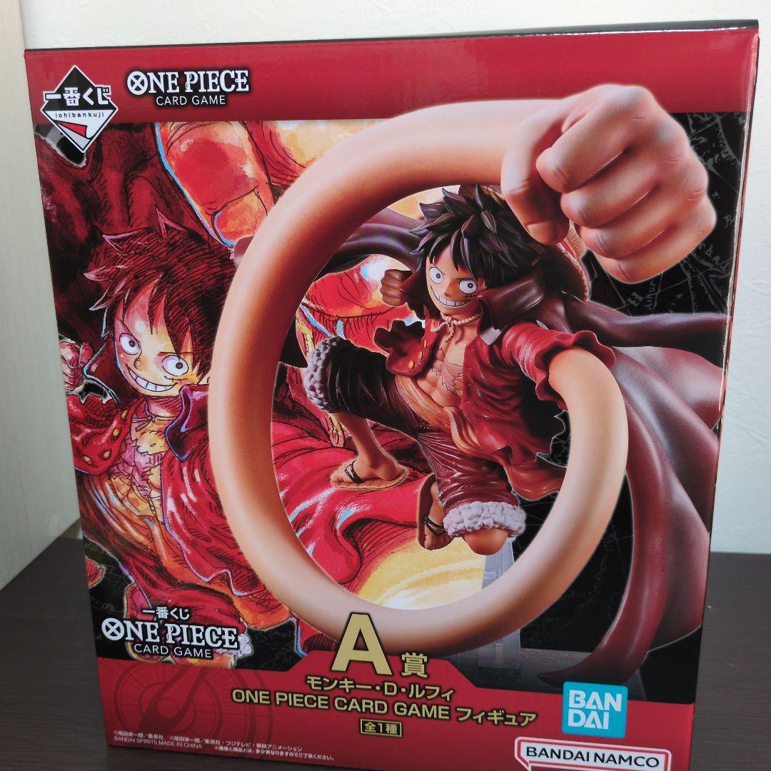 ワンピースカードゲーム 一番くじ A賞 ルフィ プロモカード おまけ付き