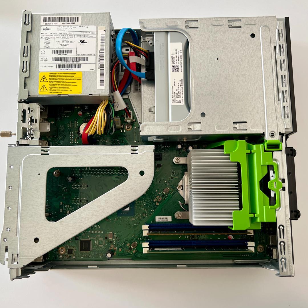 【Ubuntu搭載】富士通 i5-7500/16GB/SSD デスクトップPC