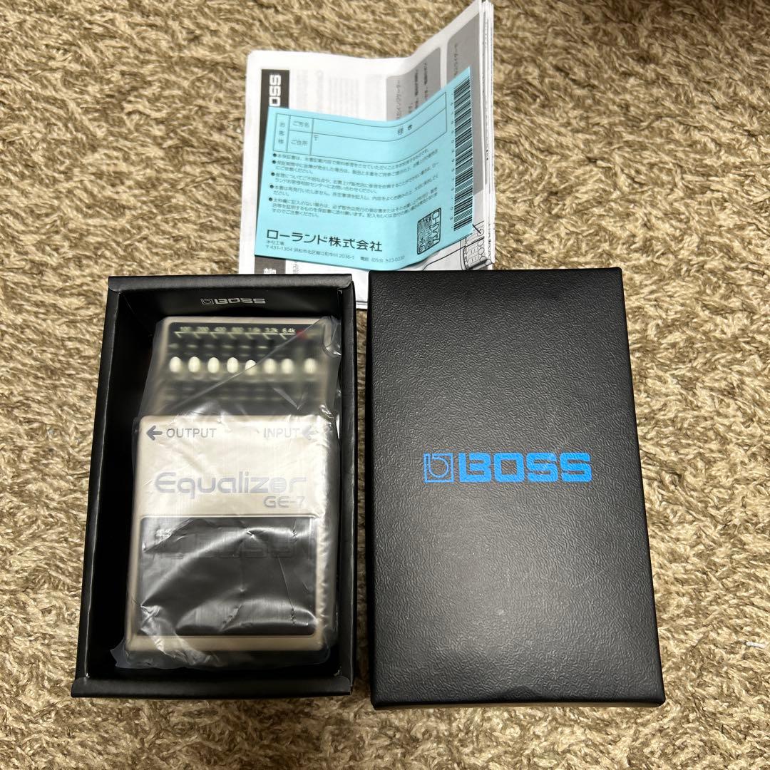 BOSS ボス Equalizer GE-7 イコライザーエフェクター　ギター用