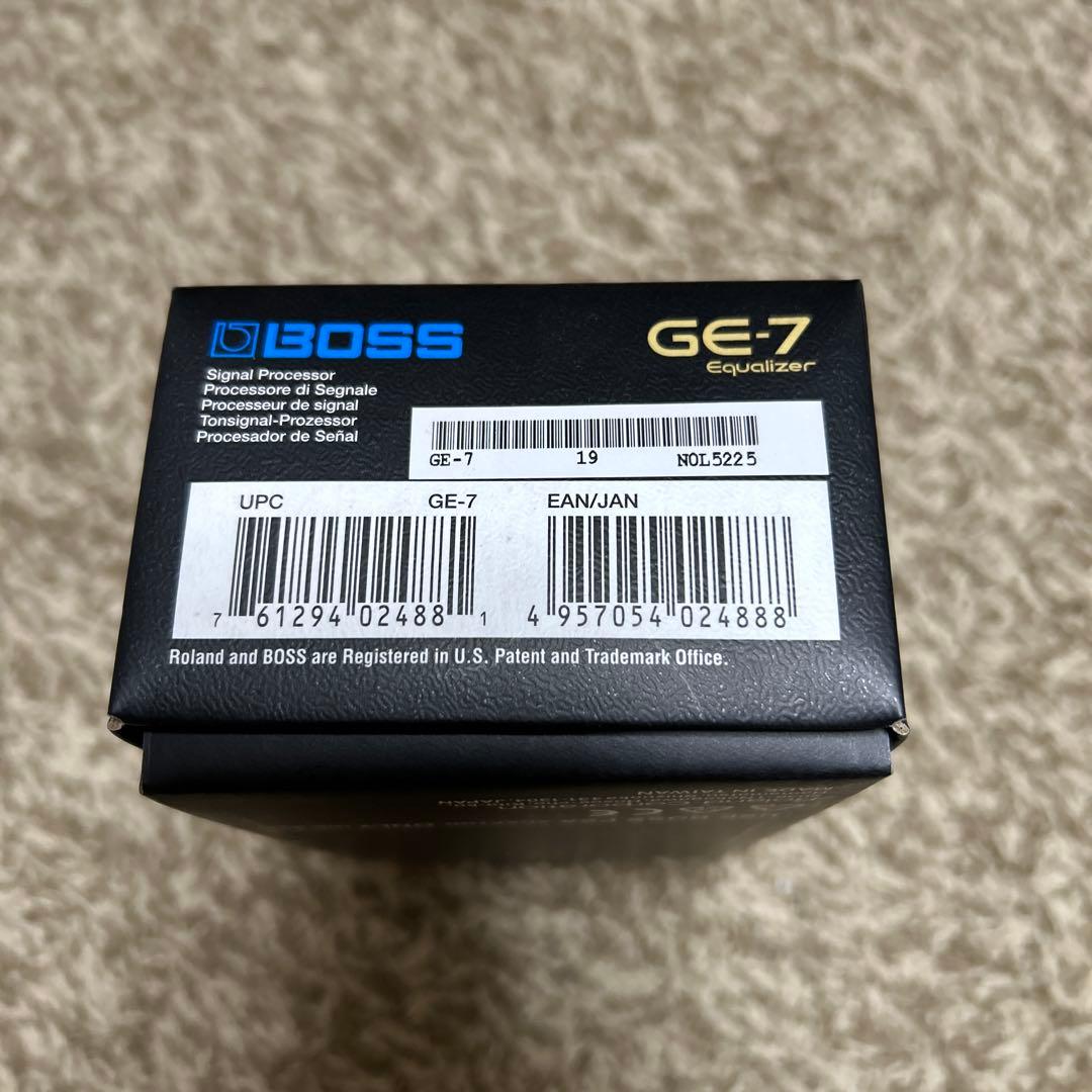 BOSS ボス Equalizer GE-7 イコライザーエフェクター　ギター用