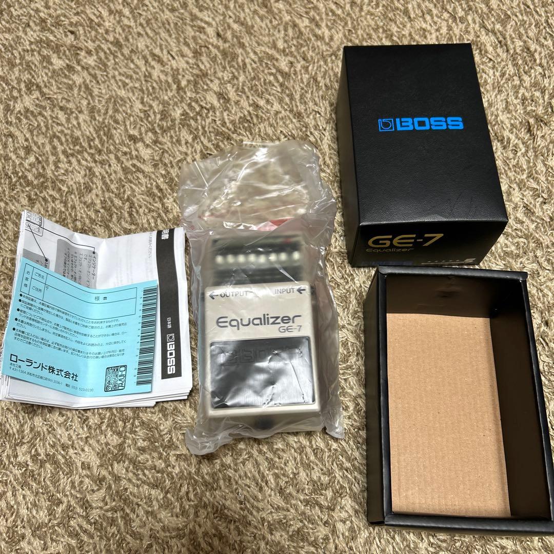 BOSS ボス Equalizer GE-7 イコライザーエフェクター　ギター用