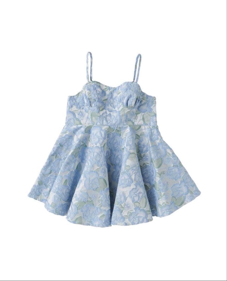 トップス POPPY JACQUARD FLARE CAMI TUNIC