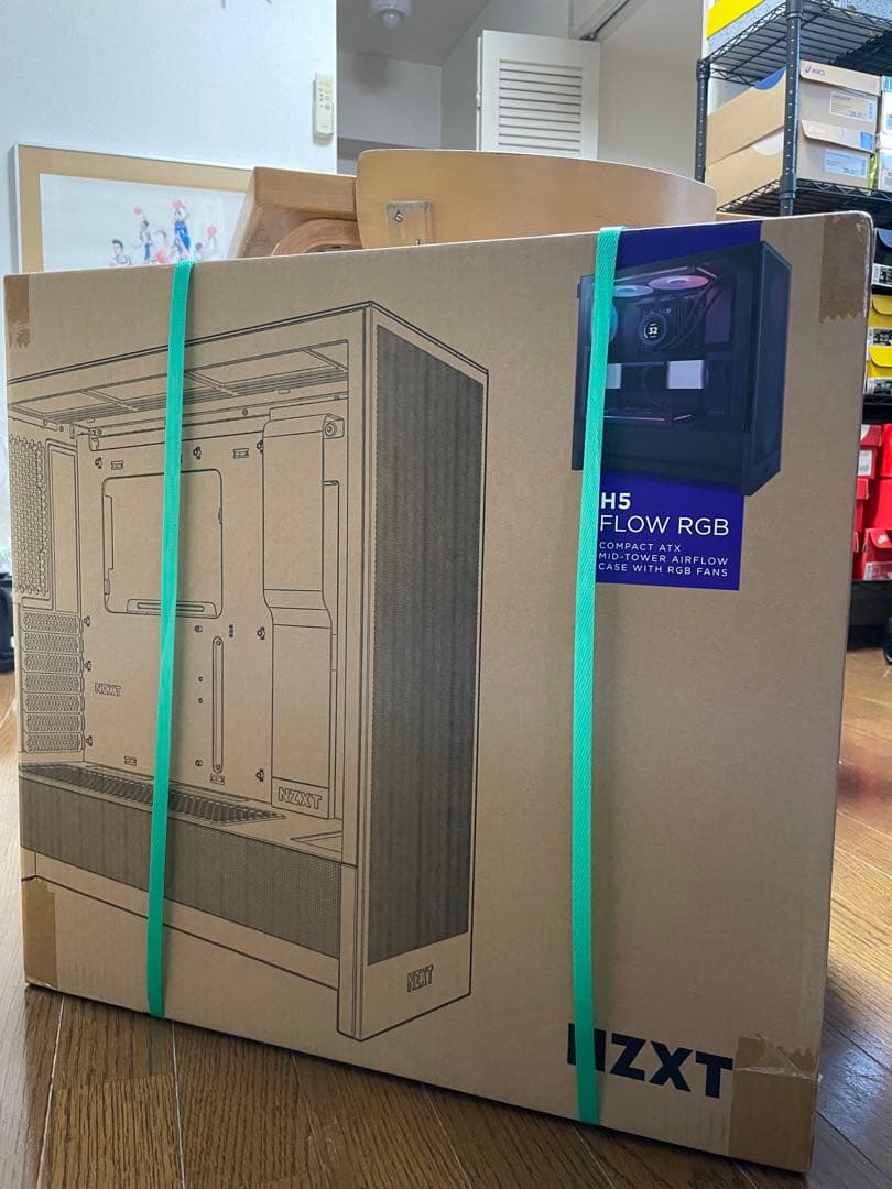 新品未開封 NZXT H5 Flow RGB BLACK CC-H52FB-R1
