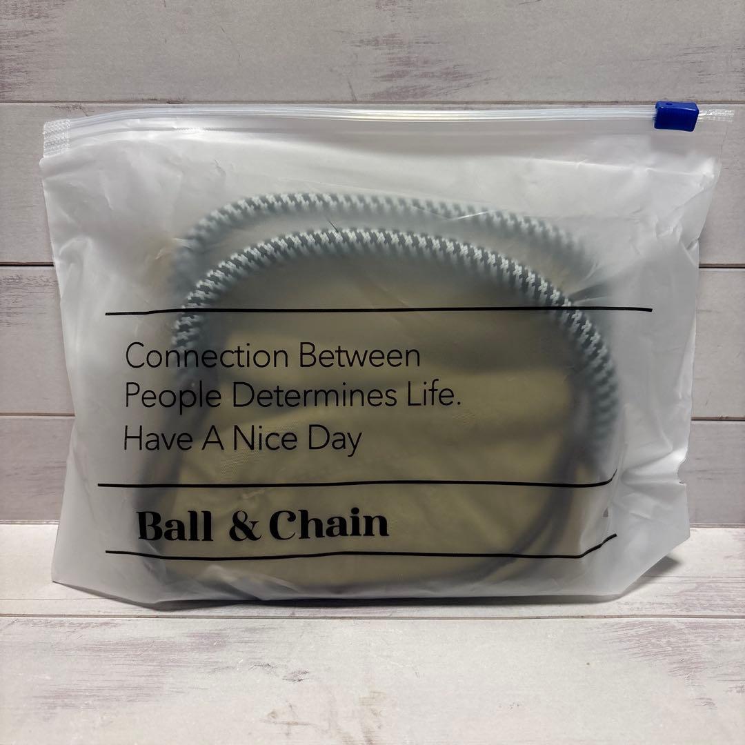 紀ノ国屋　Ball&Chain ベージュ　ロゴ　エコバッグ　ハンドバッグ