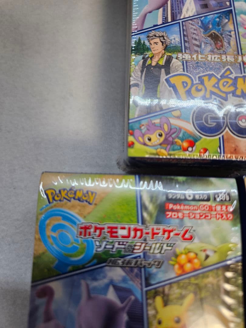 【新品未開封／シュリンク付き】ポケモンカード Pokémon GO正規品3BOX