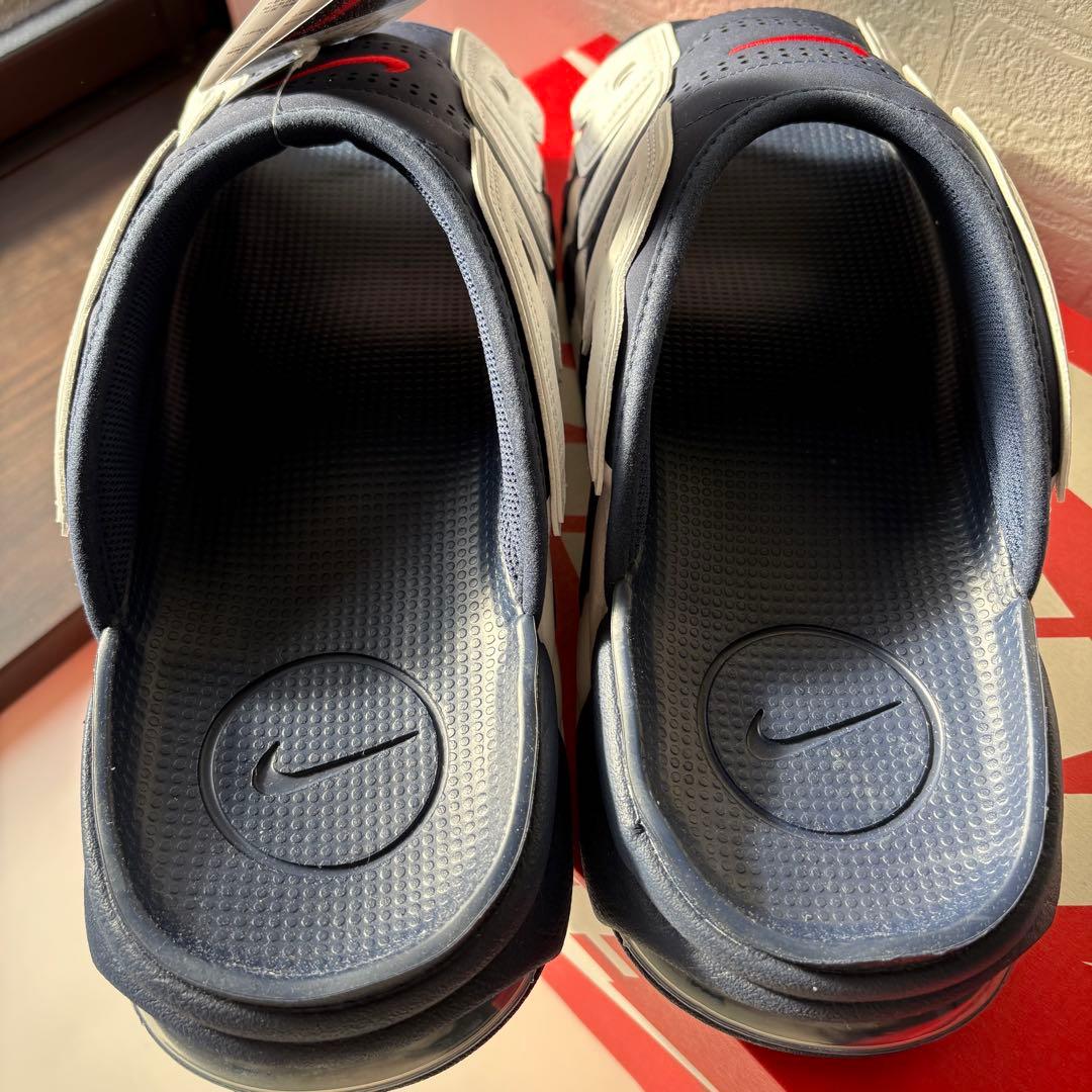 新品 ナイキエア モアアップテンポ ネイビー 32cm サンダル　モアテン