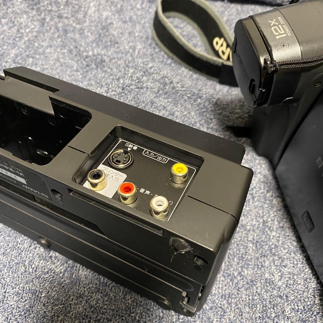 シャープ 8ミリ ビデオカメラ VL-HL80 ＋VR-KT87 2台セット