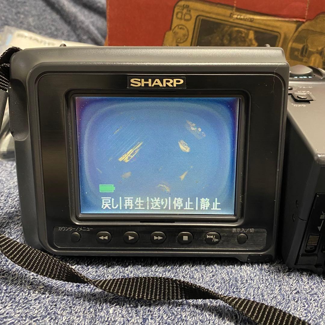 シャープ 8ミリ ビデオカメラ VL-HL80 ＋VR-KT87 2台セット