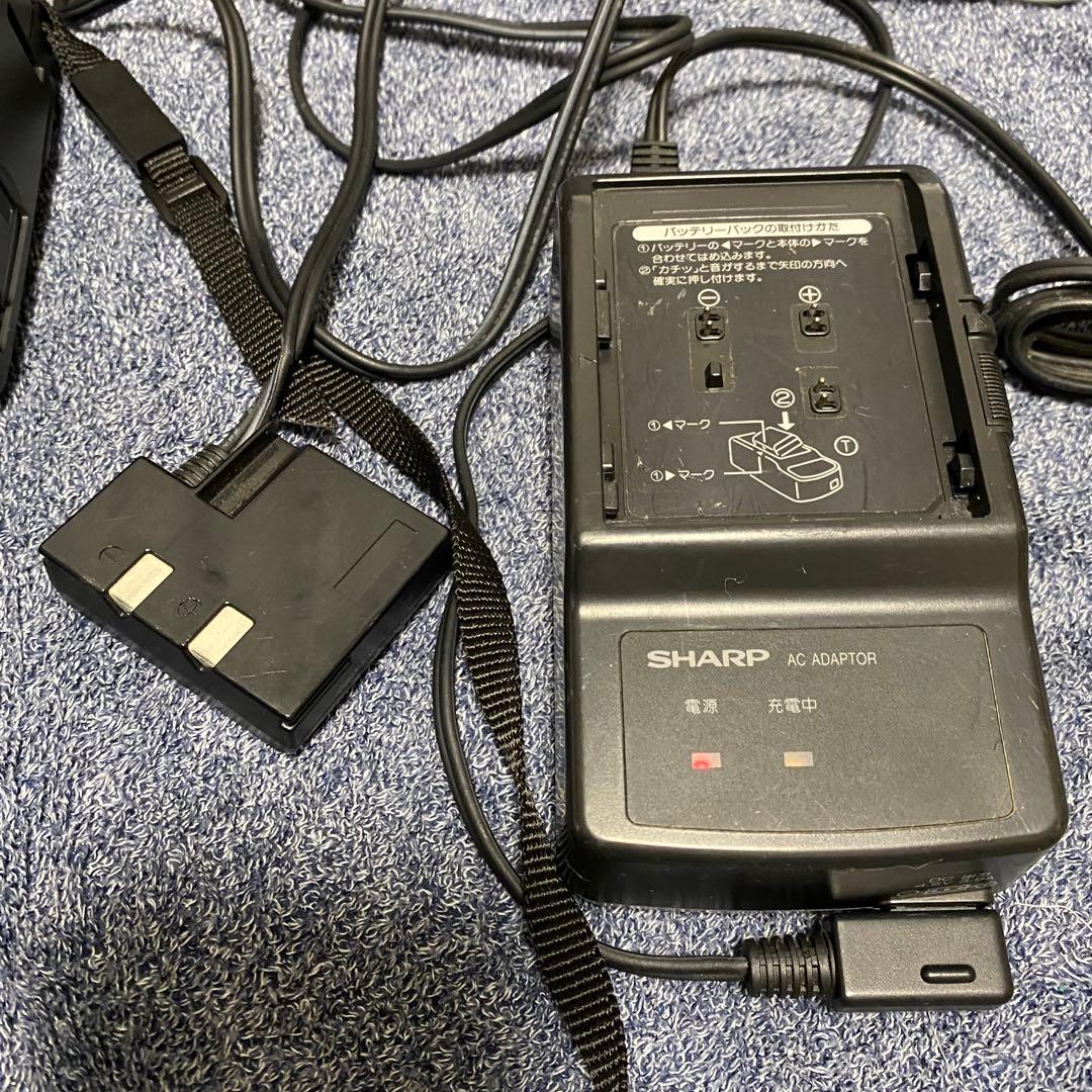 シャープ 8ミリ ビデオカメラ VL-HL80 ＋VR-KT87 2台セット