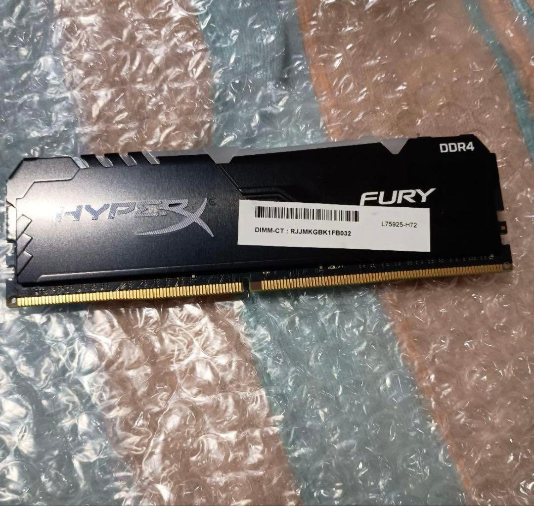 ジャンク Kingston DDR4-3200 16GB