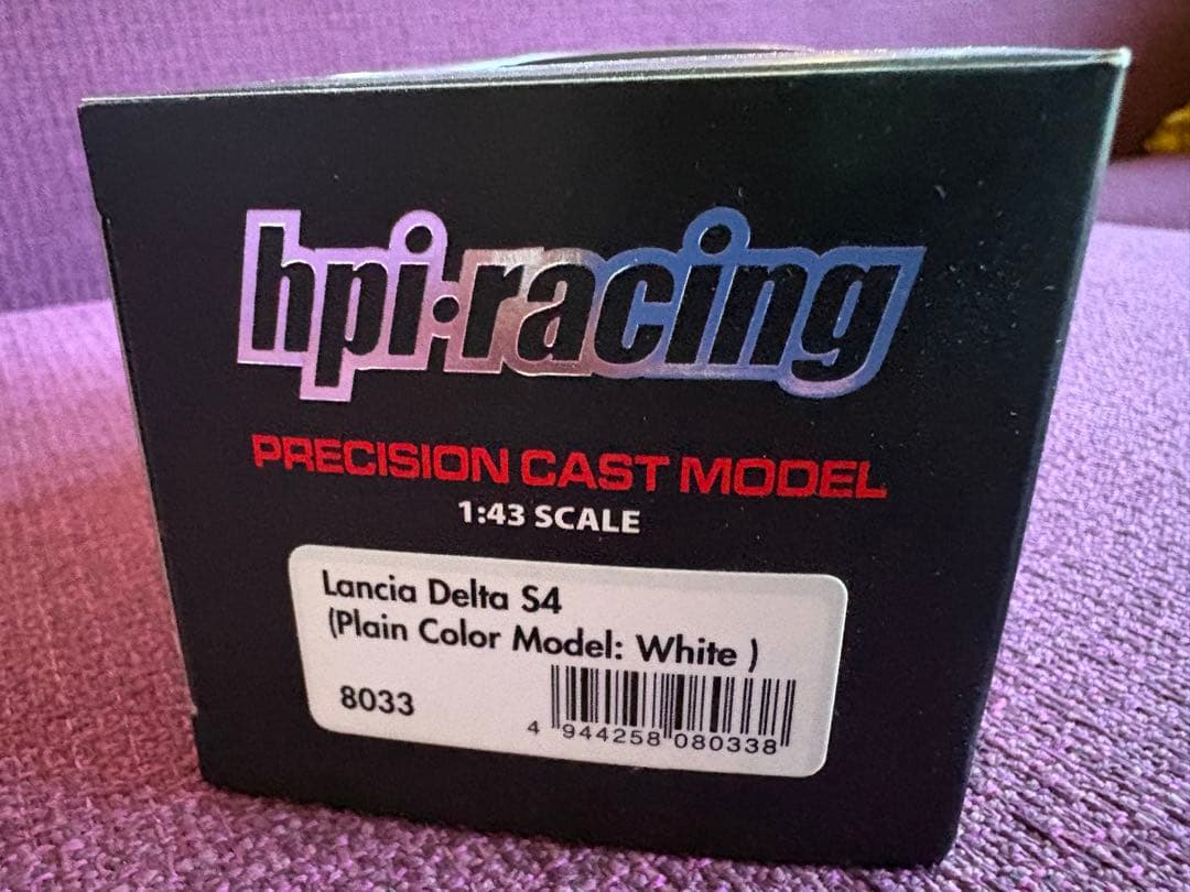 hpi 1/43 ランチア デルタS4 プレーンホワイト