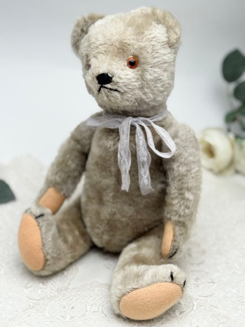 独逸/ドイツ アンティークテディベア 34cm■ビンテージベア/ヴィンテージベア