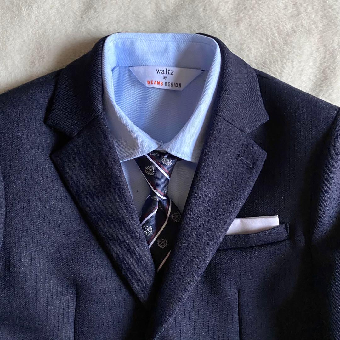 【極美品】ワルツバイビームスデザイン スーツセットアップ 130 5点セット
