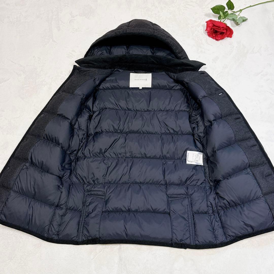 未使用✨　マッキントッシュ　ダウンジャケット　38 ダークグレー　メンズ