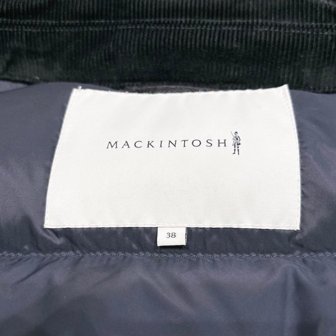 未使用✨　マッキントッシュ　ダウンジャケット　38 ダークグレー　メンズ