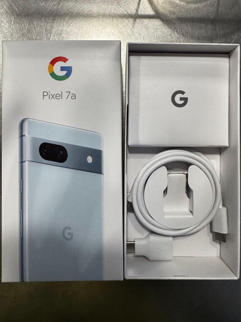 【美品】Google Pixel 7a 本体 付属品付き sea