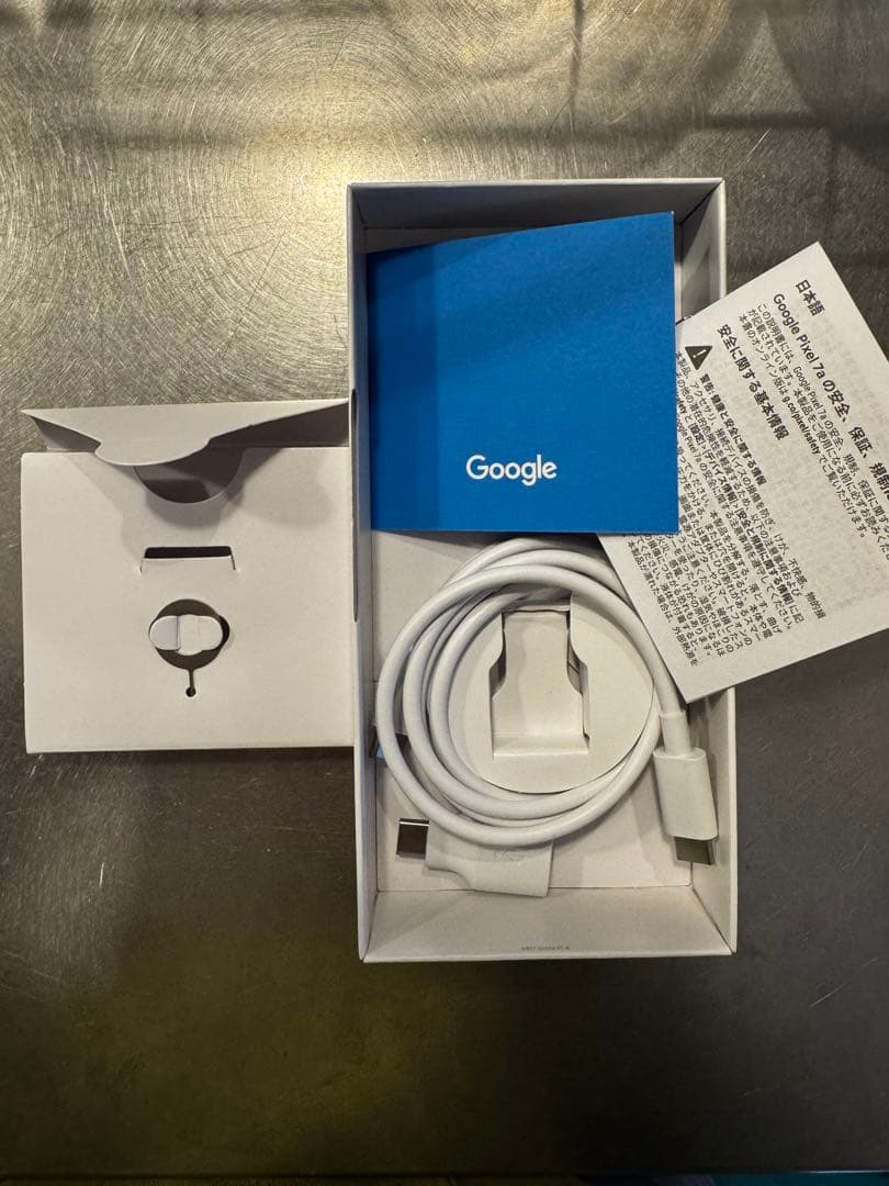【美品】Google Pixel 7a 本体 付属品付き sea