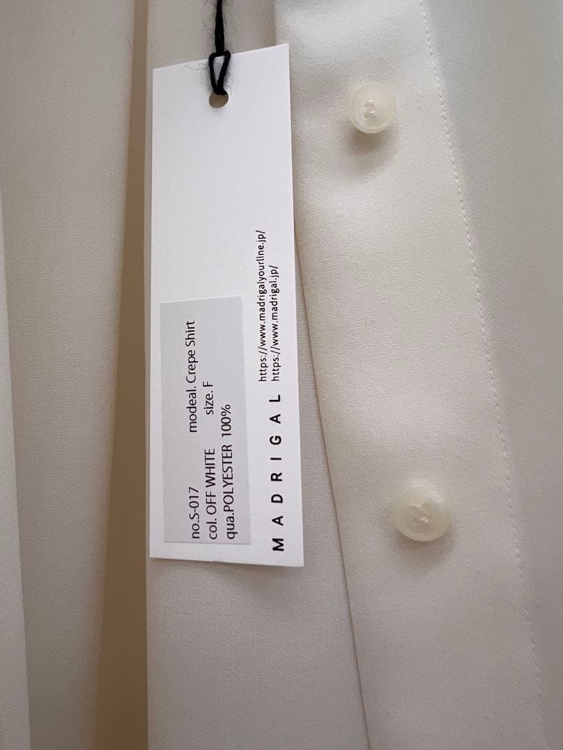 マドリガル　クレープシャツ