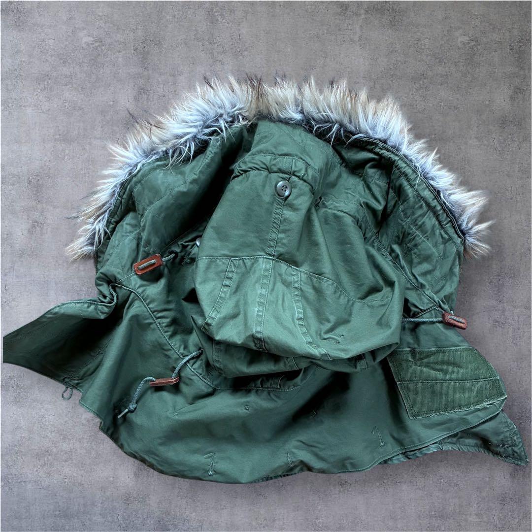 希少 M-65 米軍実物 フィッシュテールパーカー フードのみ