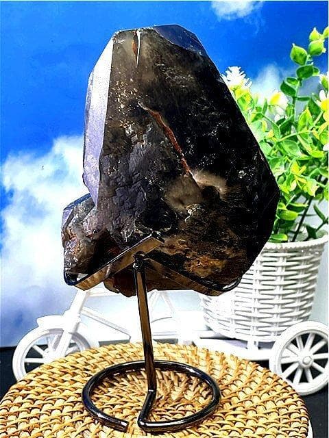 専用AA級【魔除け】◆天然モリオン(黒水晶）クラスターB88C6/220C04C