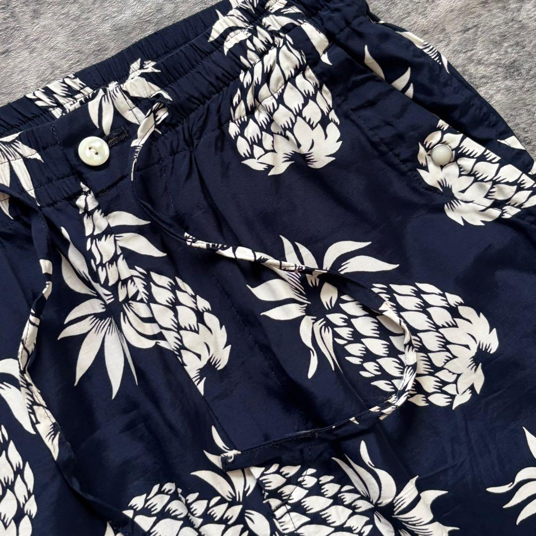 ニードルス　レーヨン　サテン　パイナップルパンツ