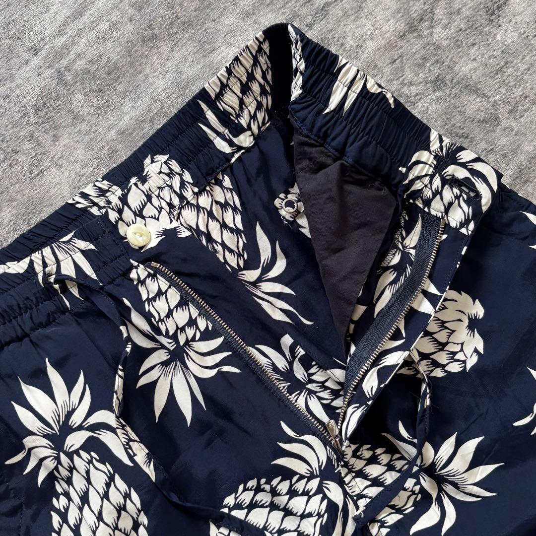 ニードルス　レーヨン　サテン　パイナップルパンツ