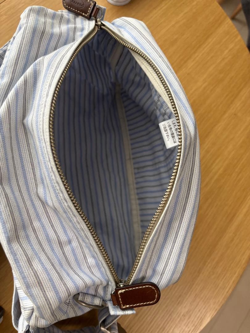 【入手困難/70周年記念モデル/美品】PORTER BLUE STRIPE