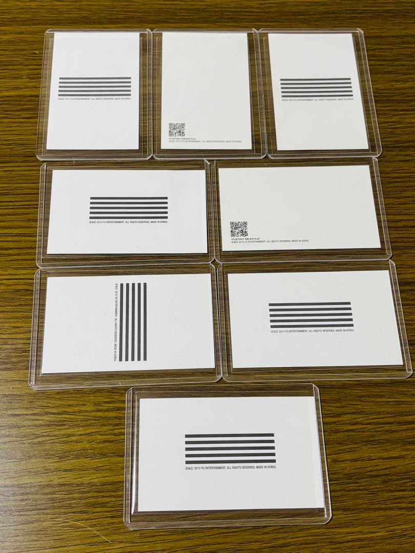 【3】 8枚 BIGBANG MADE トレカ テソン D-LITE ランダム