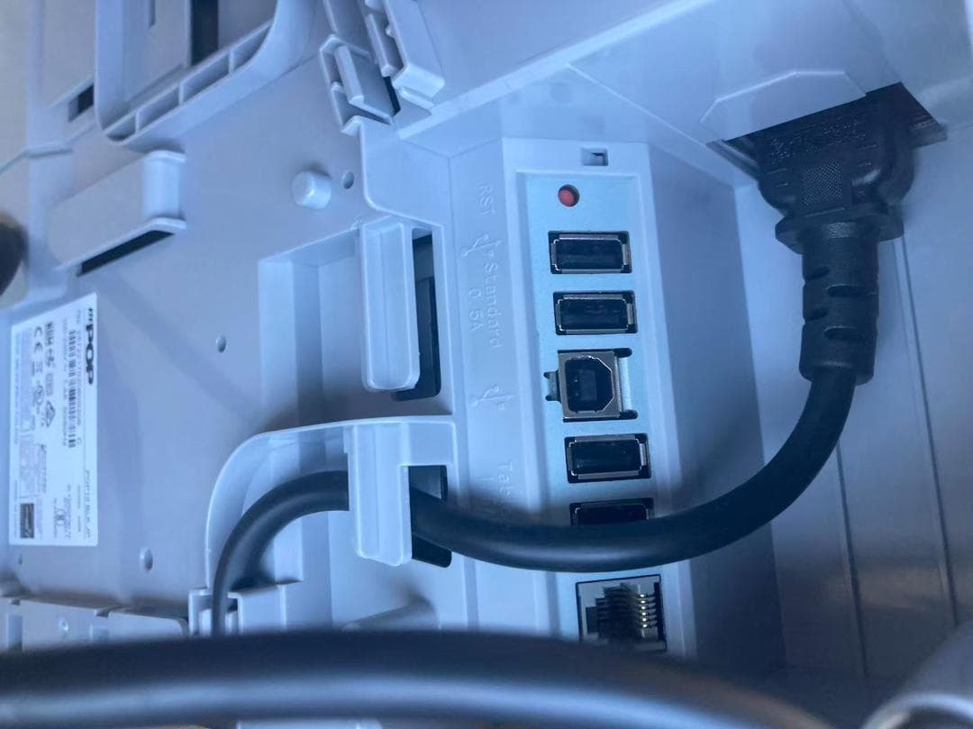 mPOP Airレジ Airペイ対応 バーコードリーダーなしモデル 黒