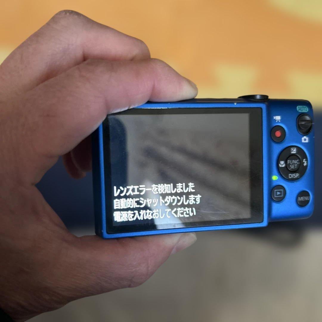 Canon IXY 90F 青 コンパクトデジタルカメラ ジャンク　本体のみ
