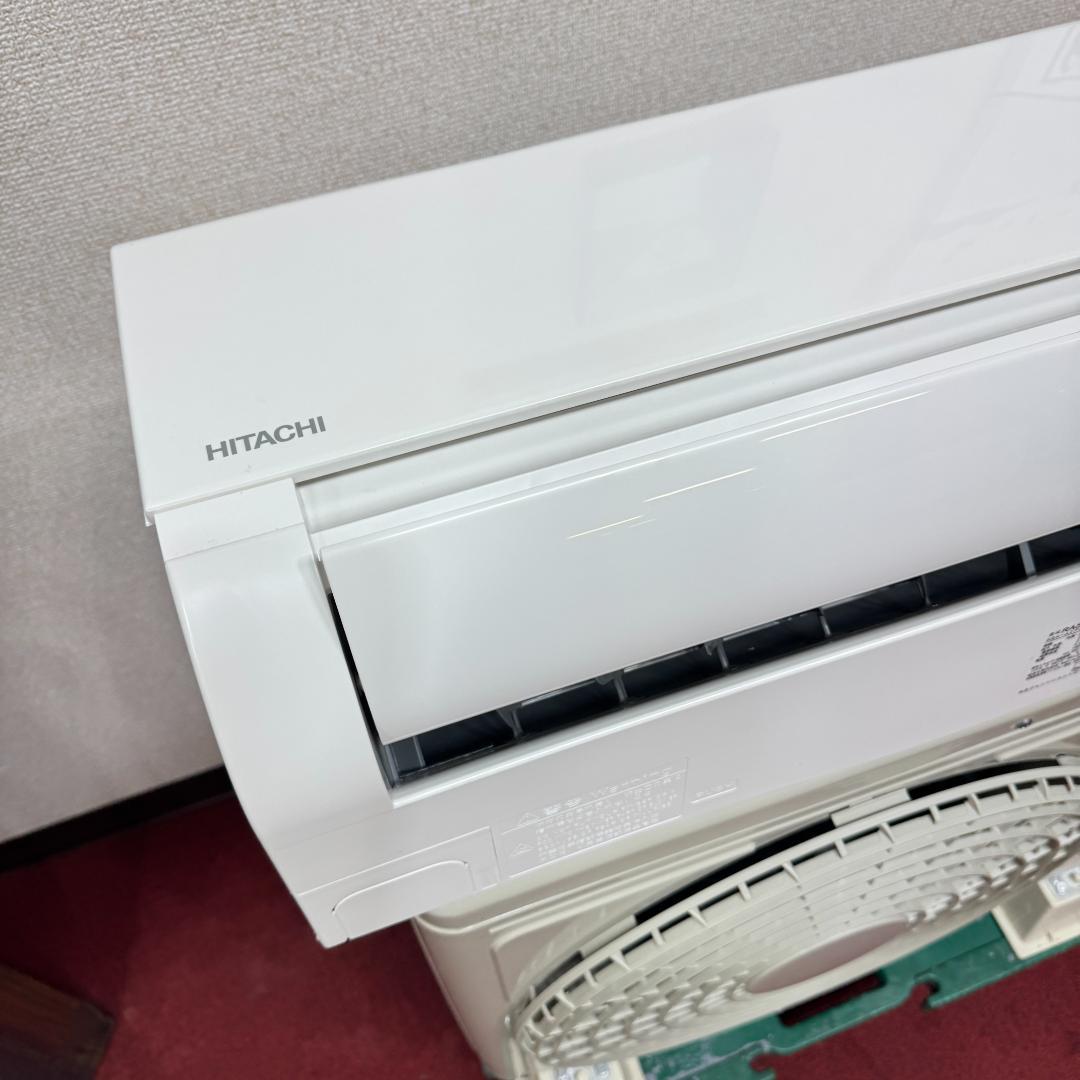 東京23区配送無料　美品日立2.2kw　2022年製　6畳用　洗浄/除菌済み