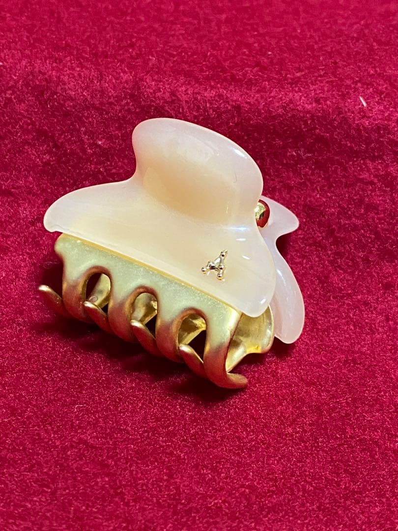 アレクサンドルドゥパリ Alexandre de paris ヘアクリップ 美品