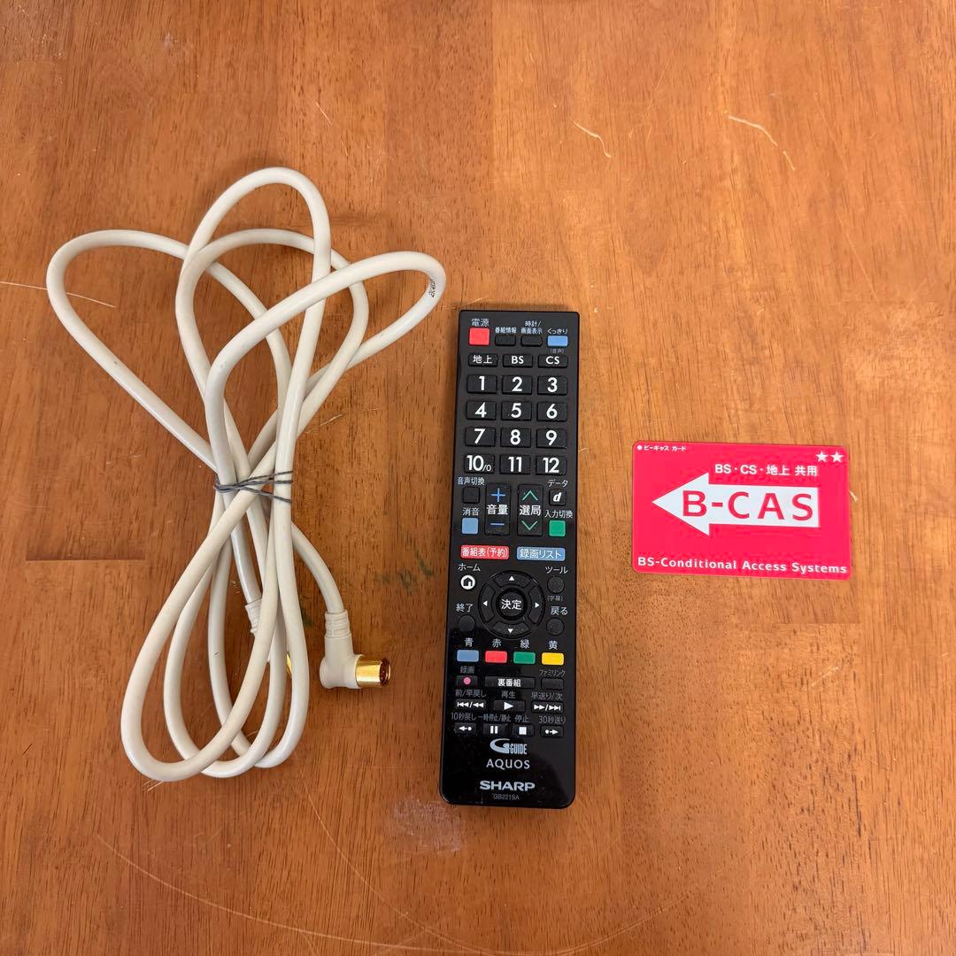 ● 美品 SHARP シャープ AQUOS 液晶カラーテレビ LC-19K40