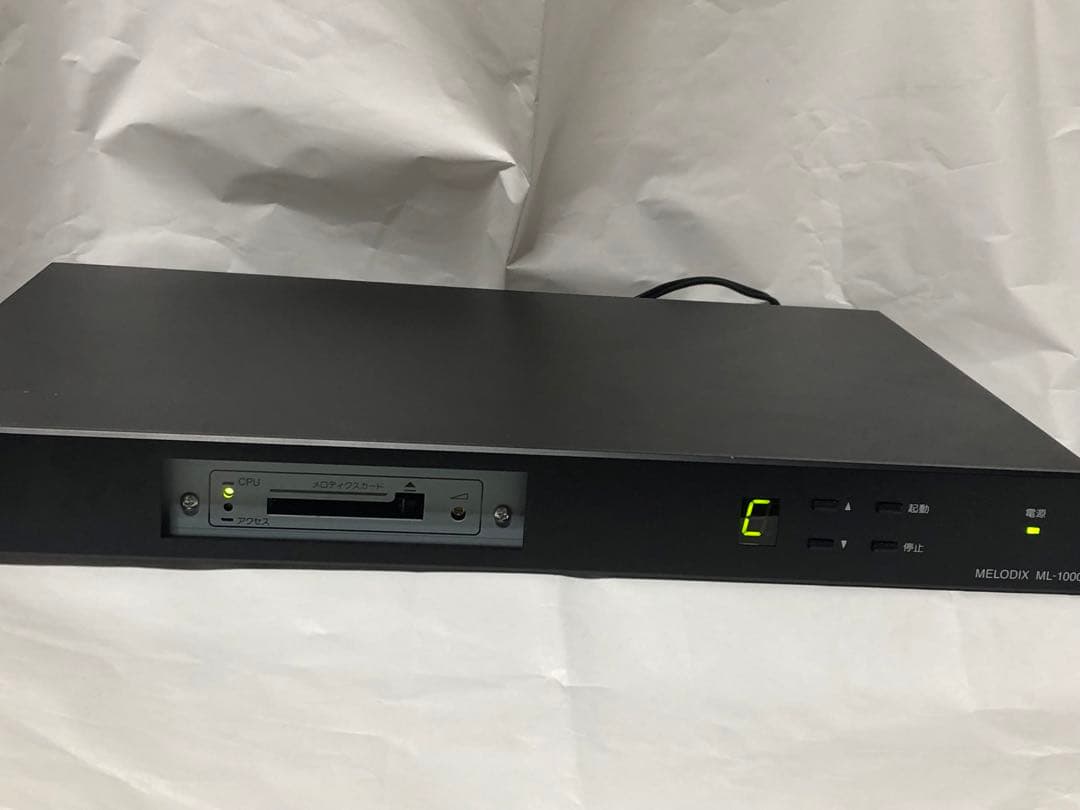 TOA メロディクス　ML-1000 店内放送　イベント　時報　校内放送　ライブ