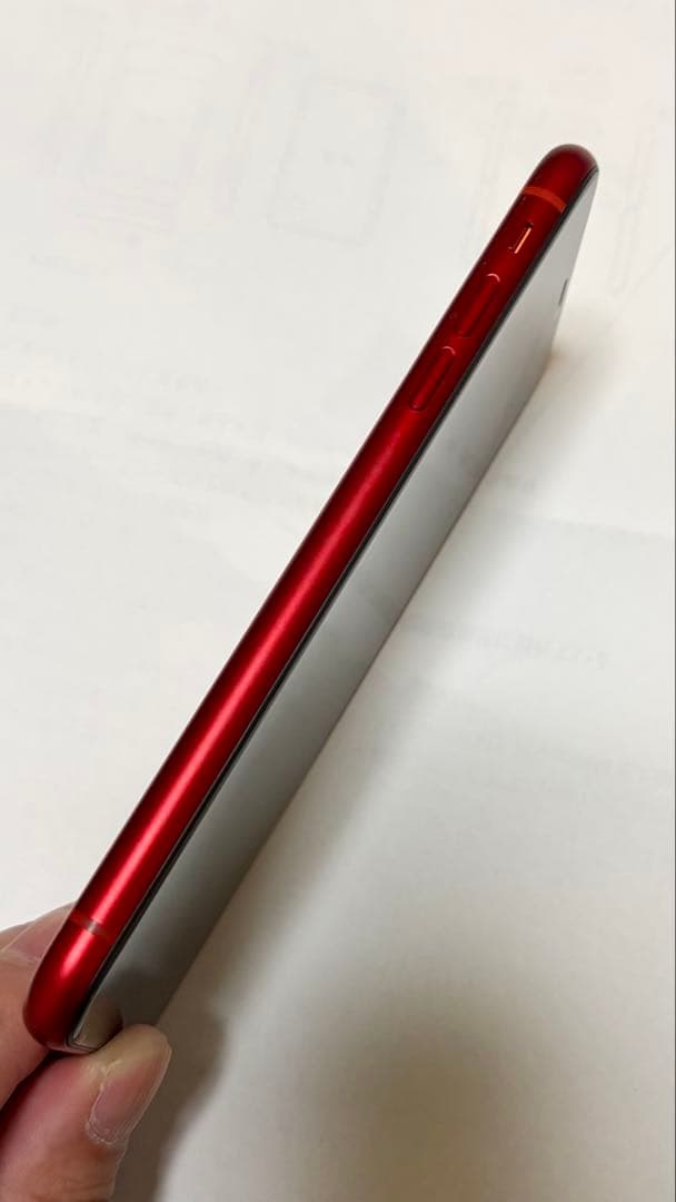 iPhoneXR本体 128GB RED バッテリー最大容量81% キャリアau