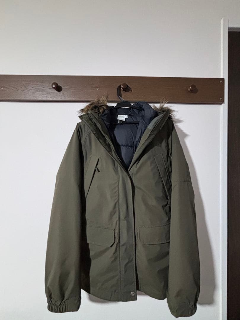 THE NORTH FACE オリーブ モッズコート Lサイズ　インナー付き