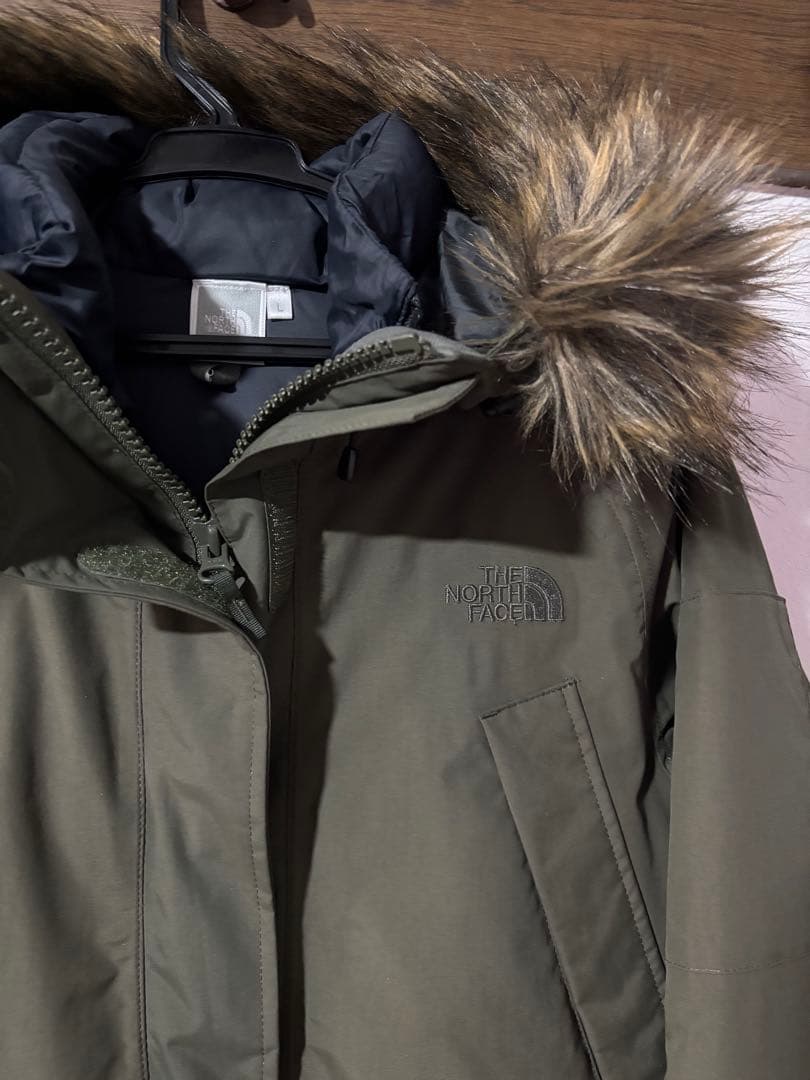 THE NORTH FACE オリーブ モッズコート Lサイズ　インナー付き