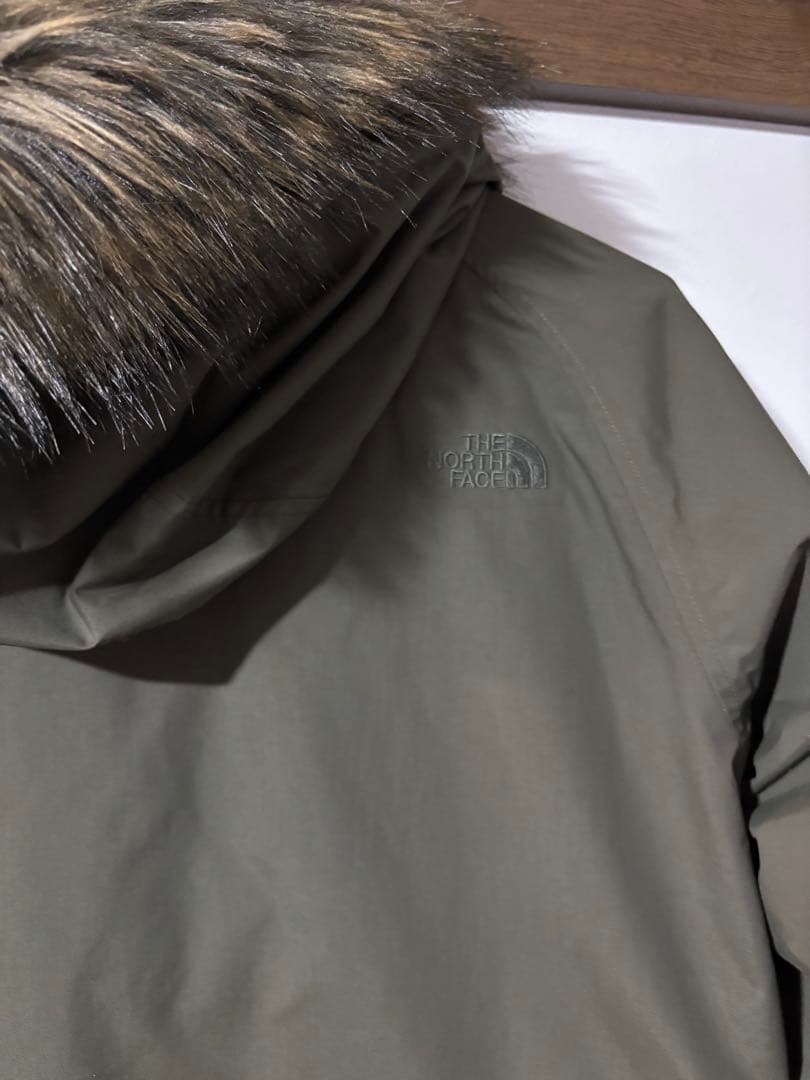 THE NORTH FACE オリーブ モッズコート Lサイズ　インナー付き