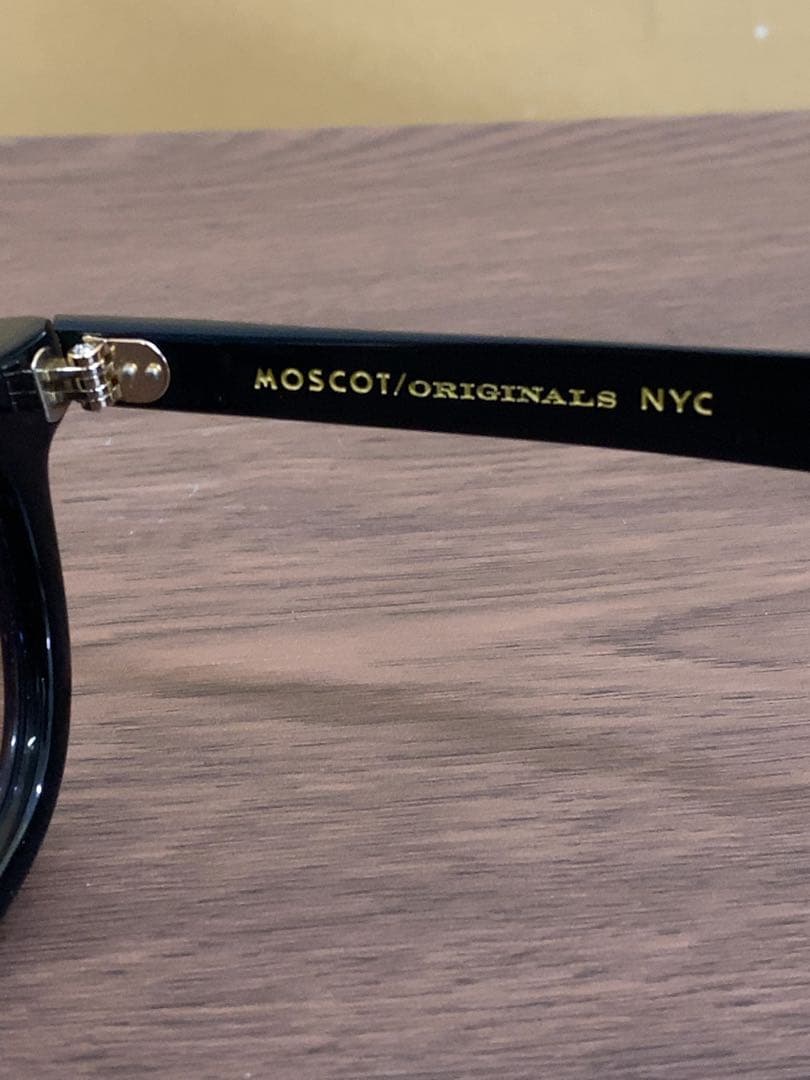 マリオMoscot Originals LEMTOSH ブラックメガネ