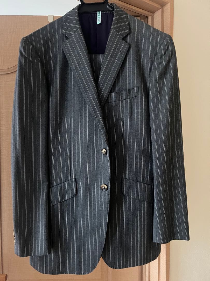 Paul Smith ストライプ ビジネススーツ グレー