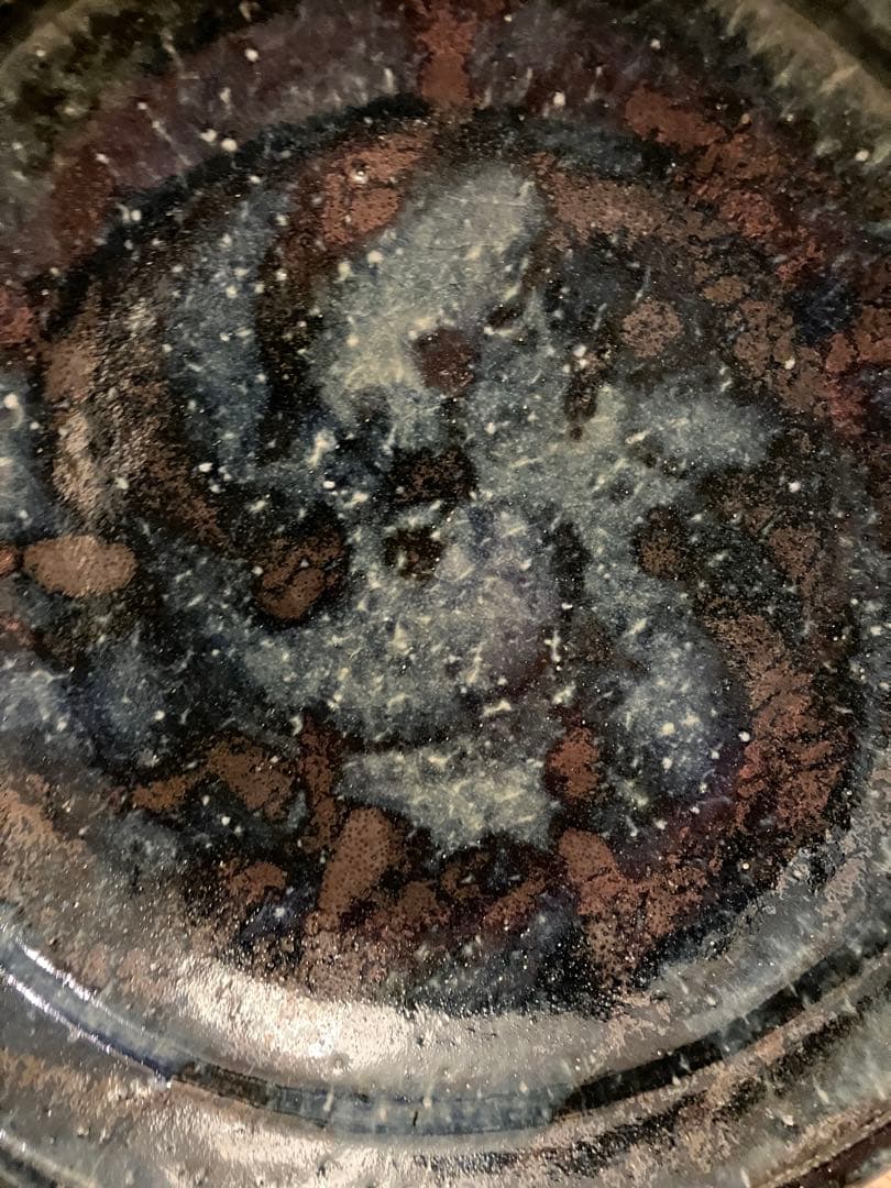 武内晴二郎 民芸 呉須 呉洲 大皿 大鉢 師　浜田庄司 河井寛次郎 民藝