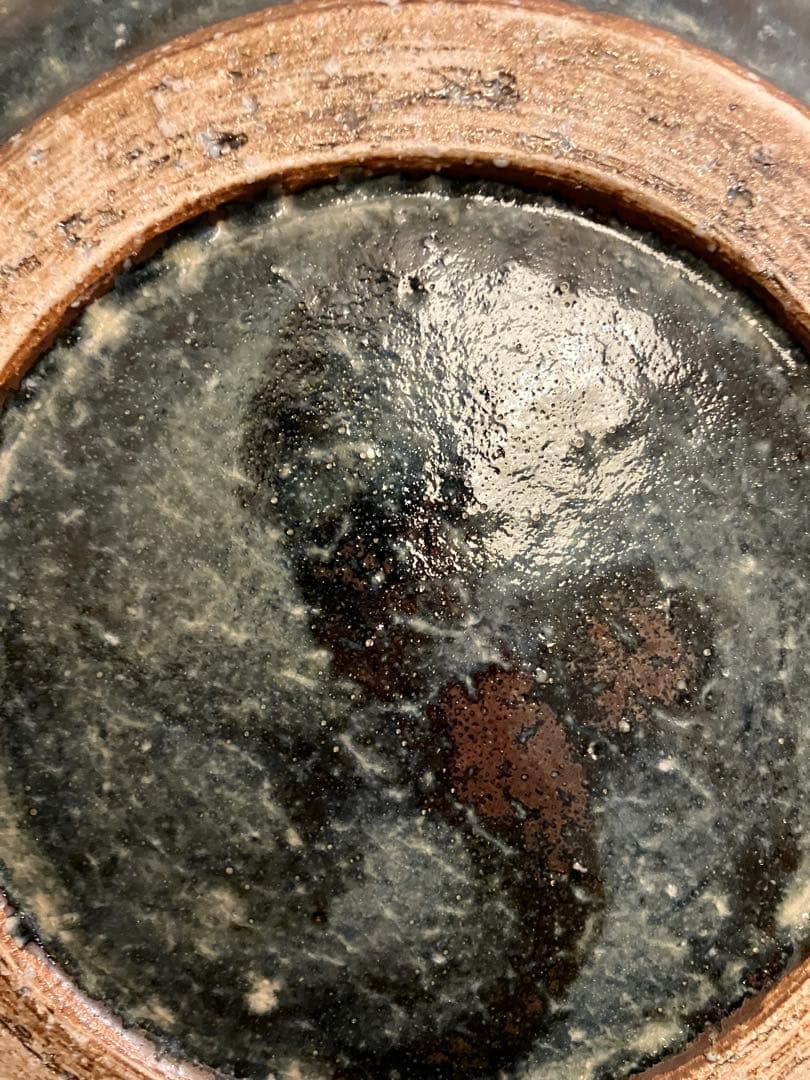 武内晴二郎 民芸 呉須 呉洲 大皿 大鉢 師　浜田庄司 河井寛次郎 民藝