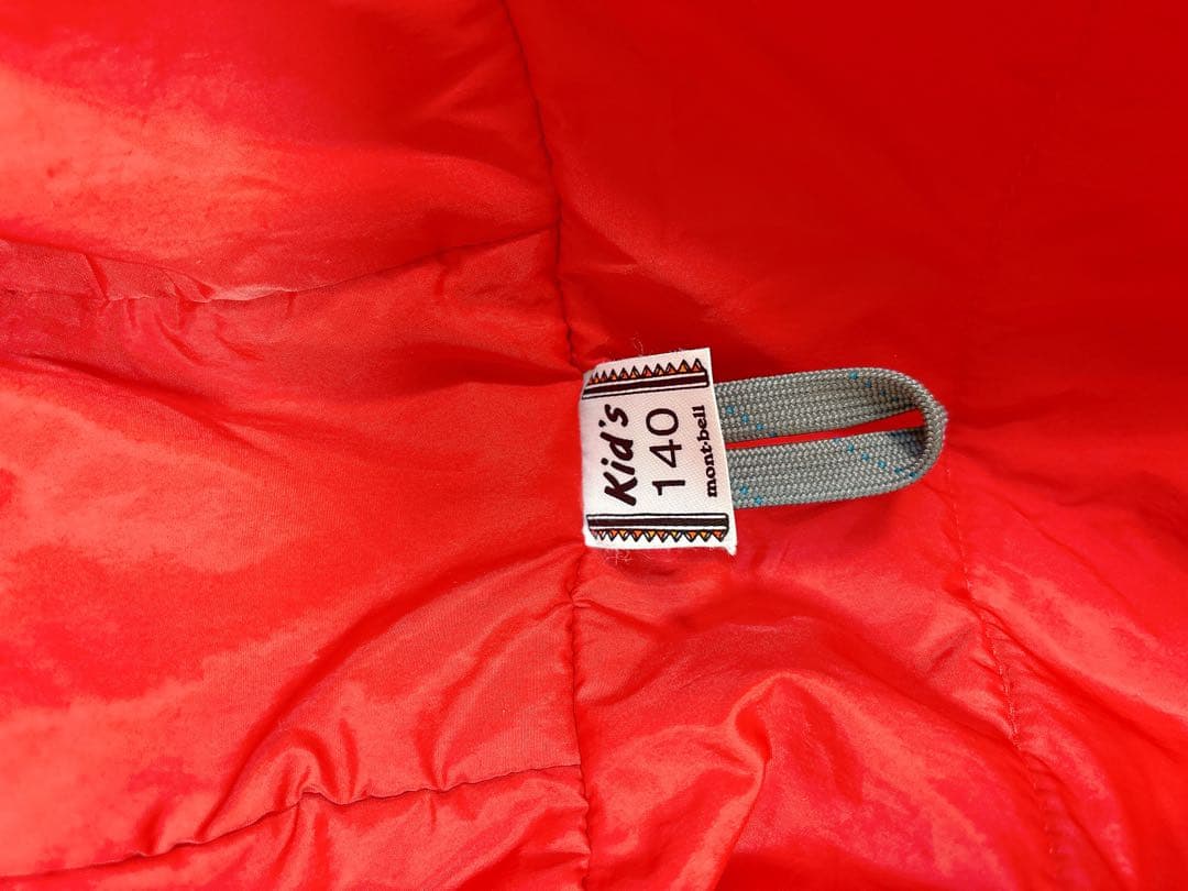 [timesale]montbell キッズ スキーウェア 上下セット 140