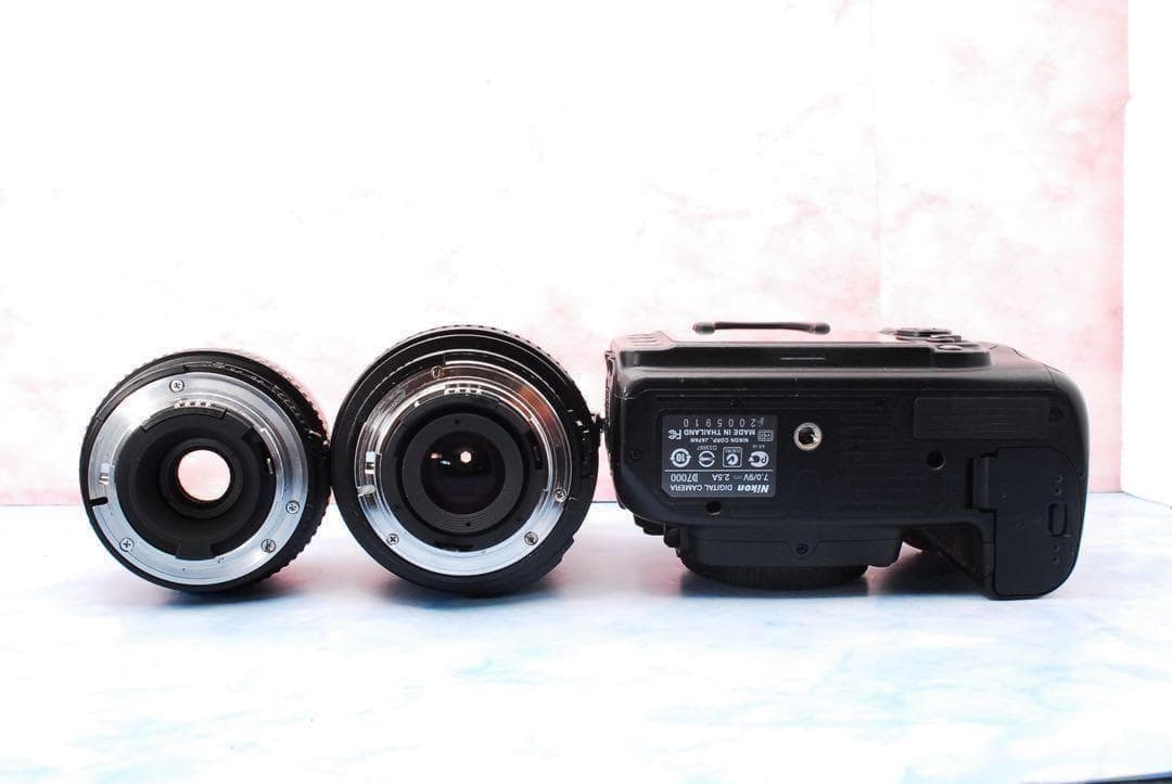 Nikon D7000★Wレンズ★一眼レフカメラ★人気機種★高速連写＆高画質